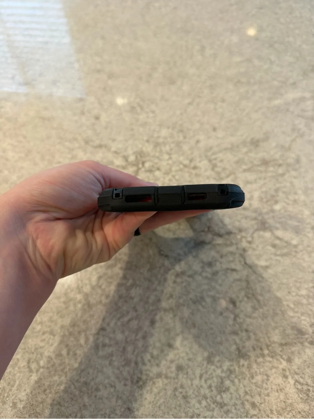 OtterBox MagSafe-Compatible Black Rugged Phone Case